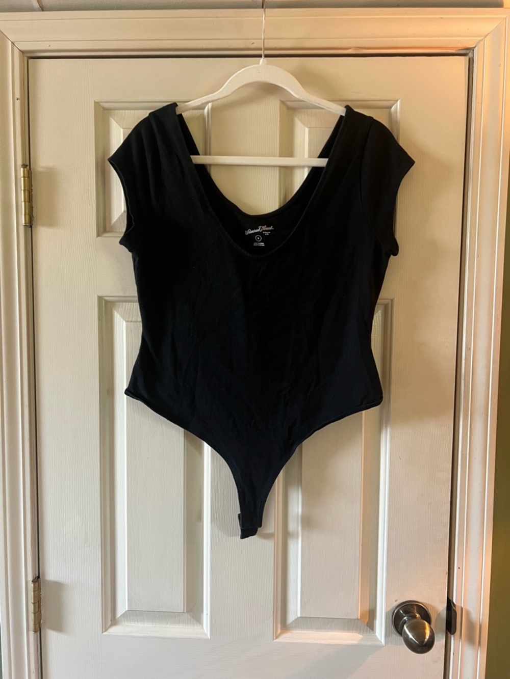 Black One-Piece Bodysuit